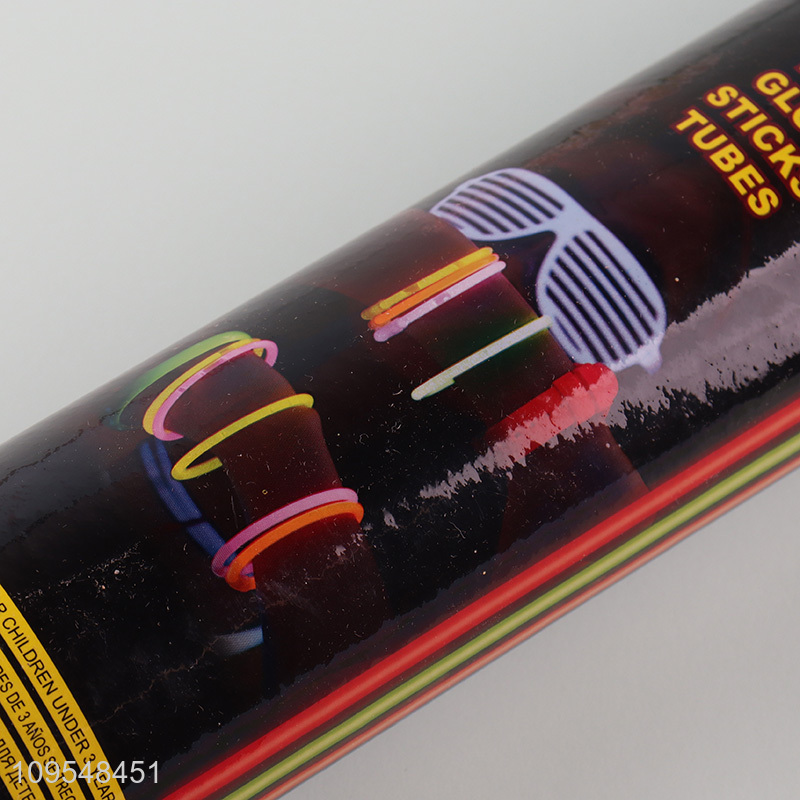 Best selling party supplies 100pcs glow bracelet